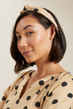 Spot Knot Headband  Neutral Sand Spot  hi-res