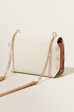 Chain Detail Sling Bag  Natural Tan  hi-res