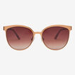 Bronze Metal Sunglasses    hi-res