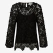 Open Sleeve Lace Blouse    hi-res