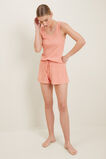 Waffle Sleep Tank Set  Dusty Coral Marle  hi-res