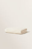 Cotton Stripe Hand Towel  Ivory Cream  hi-res