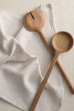 Wood Salad Servers  Light Oak  hi-res