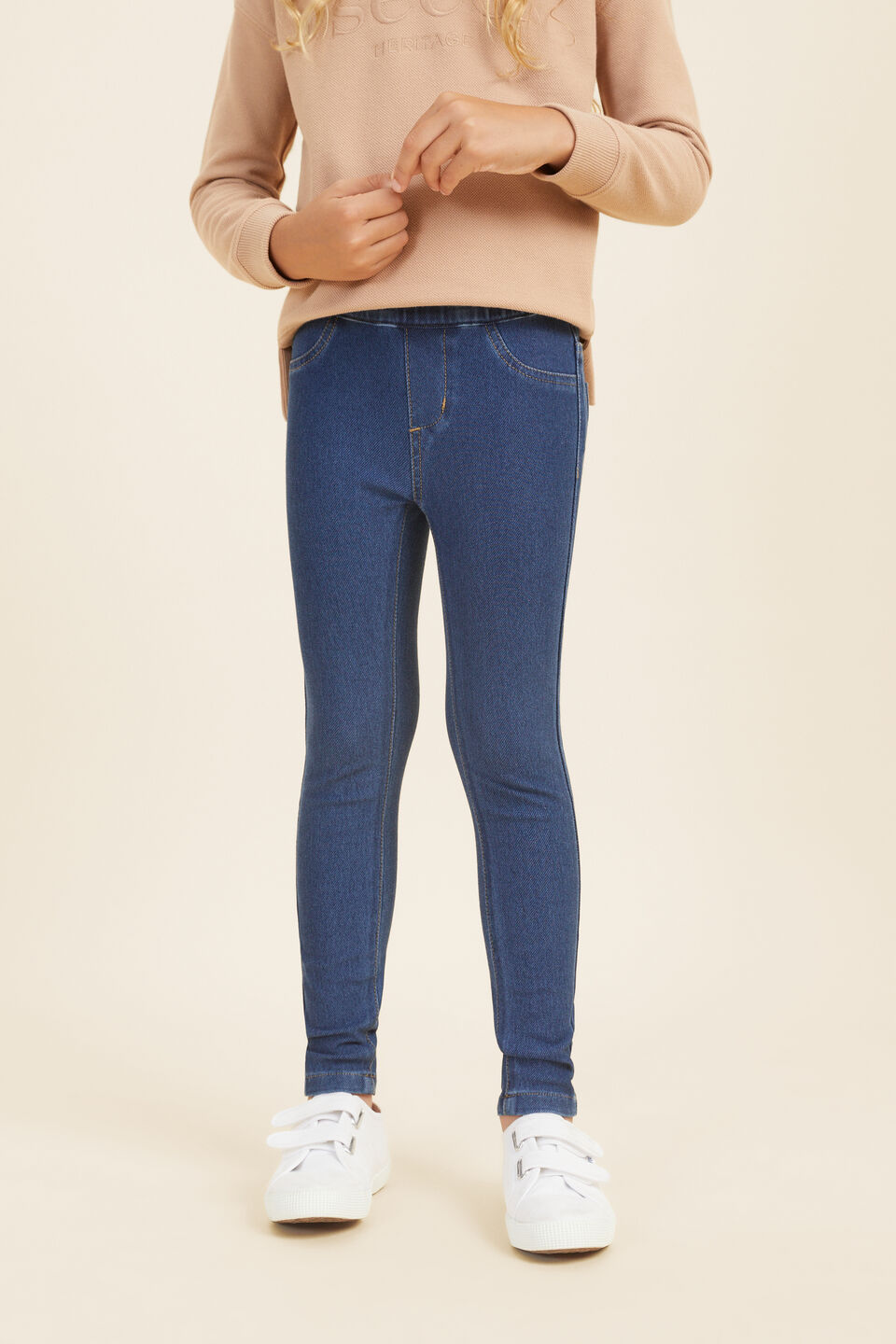 Core Jegging  Indigo