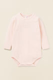 Core Logo Bodysuit  Pretty Pink  hi-res