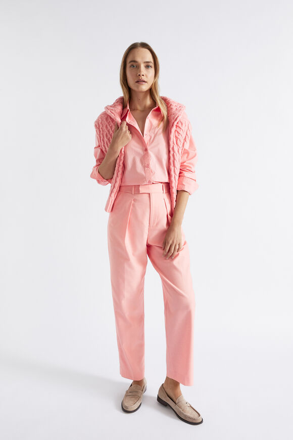 Poplin Button Down Shirt  Pale Peony  hi-res