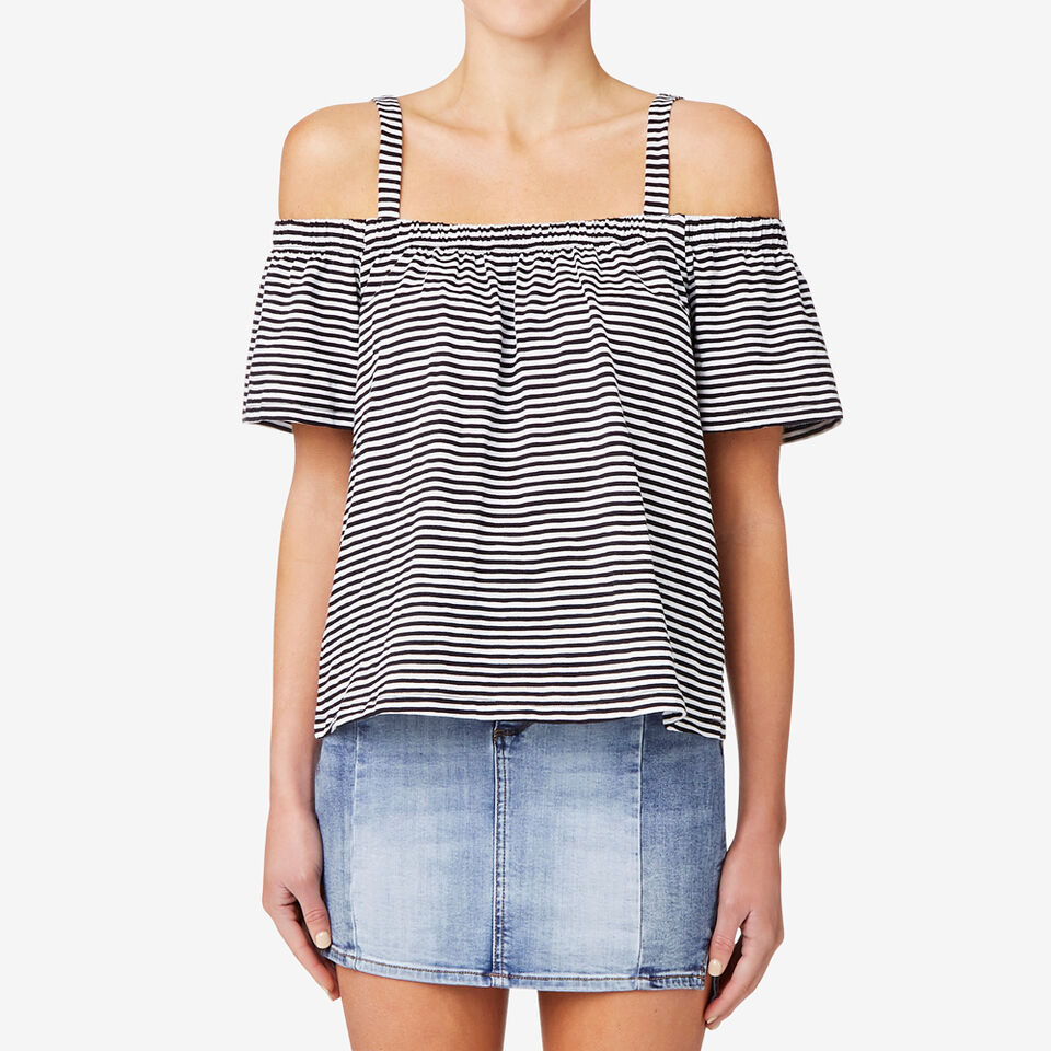 Floaty Slub Top  