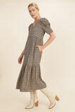 Geo Tiered Midi Dress  Geo  hi-res