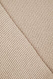 Rib Knit Scarf  Champagne Beige Marle  hi-res