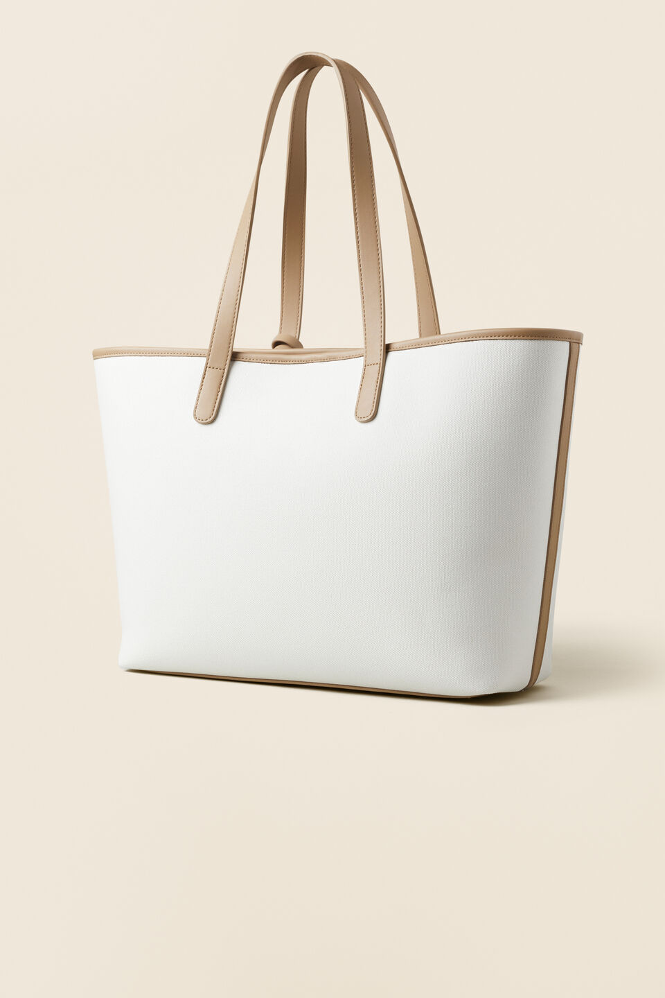 Canvas Essential Tote  Cloud Cream