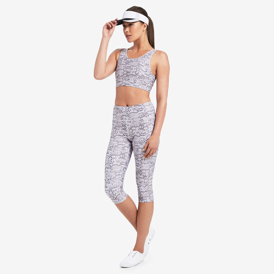 Snake Crop Legging  