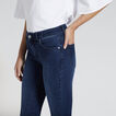 Asymmetric Hem Jean    hi-res