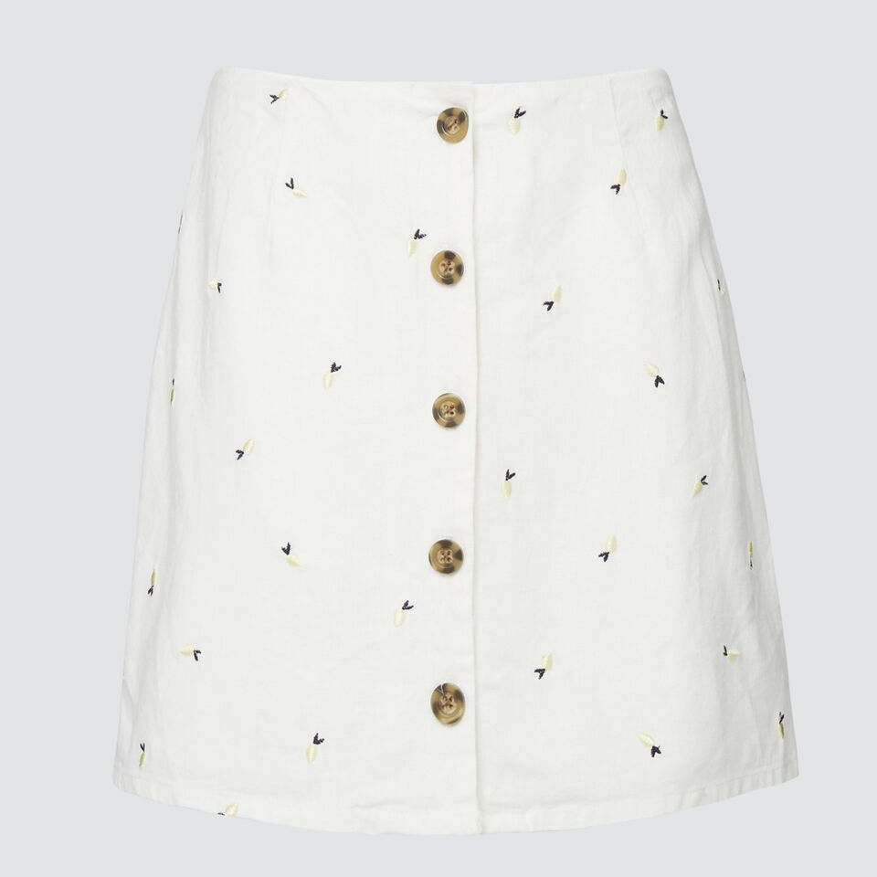 Embroidered Skirt  