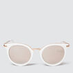 White Frame Sunglasses    hi-res
