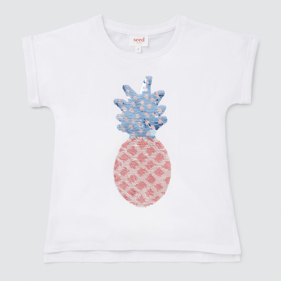 Sequin Pineapple Tee  1