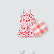 Stripe Floral Dress    hi-res