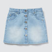 Button-Through Denim Skirt    hi-res