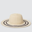 Ric Rac Trim Floppy Hat  2  hi-res