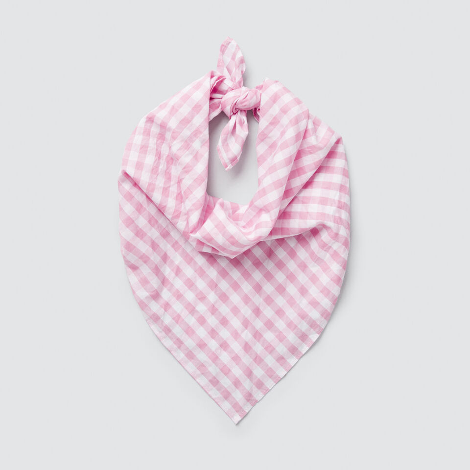 Gingham Scarf  