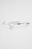 Silver Initial Bangle  L  hi-res