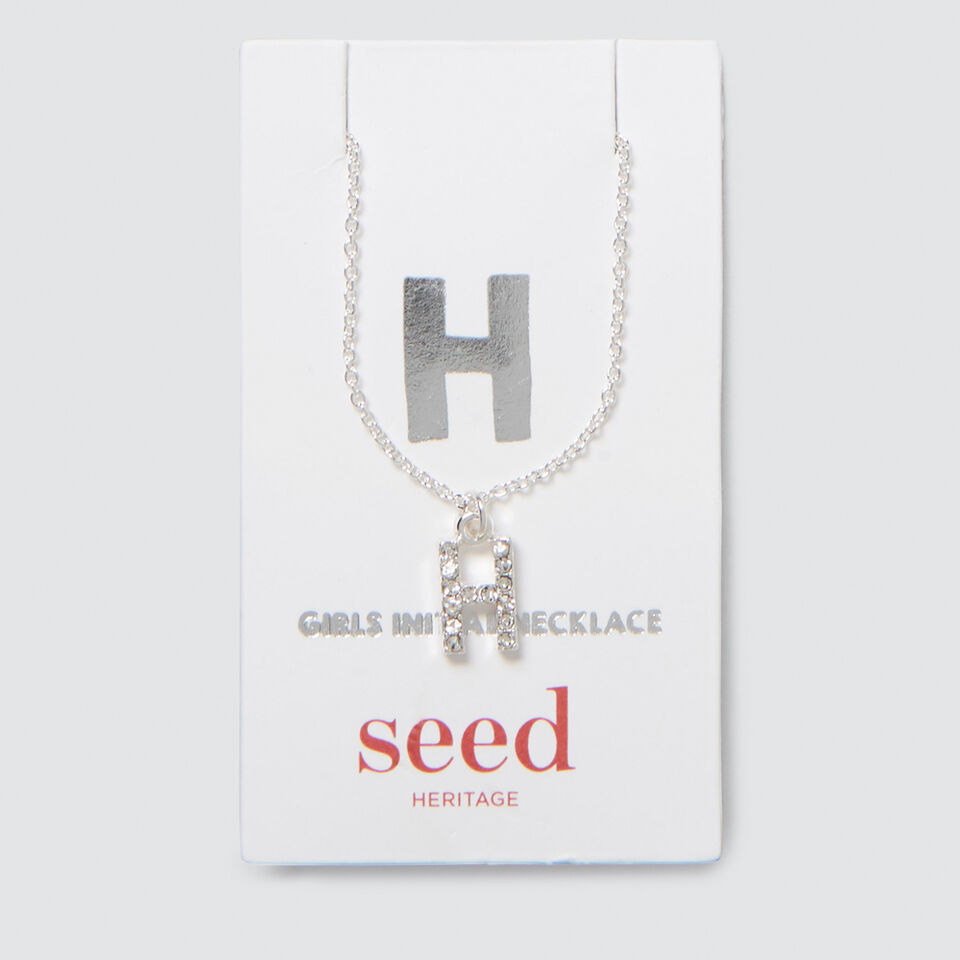 Diamante Initial Necklace  