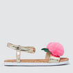 Peach Pom Pom Sandal    hi-res