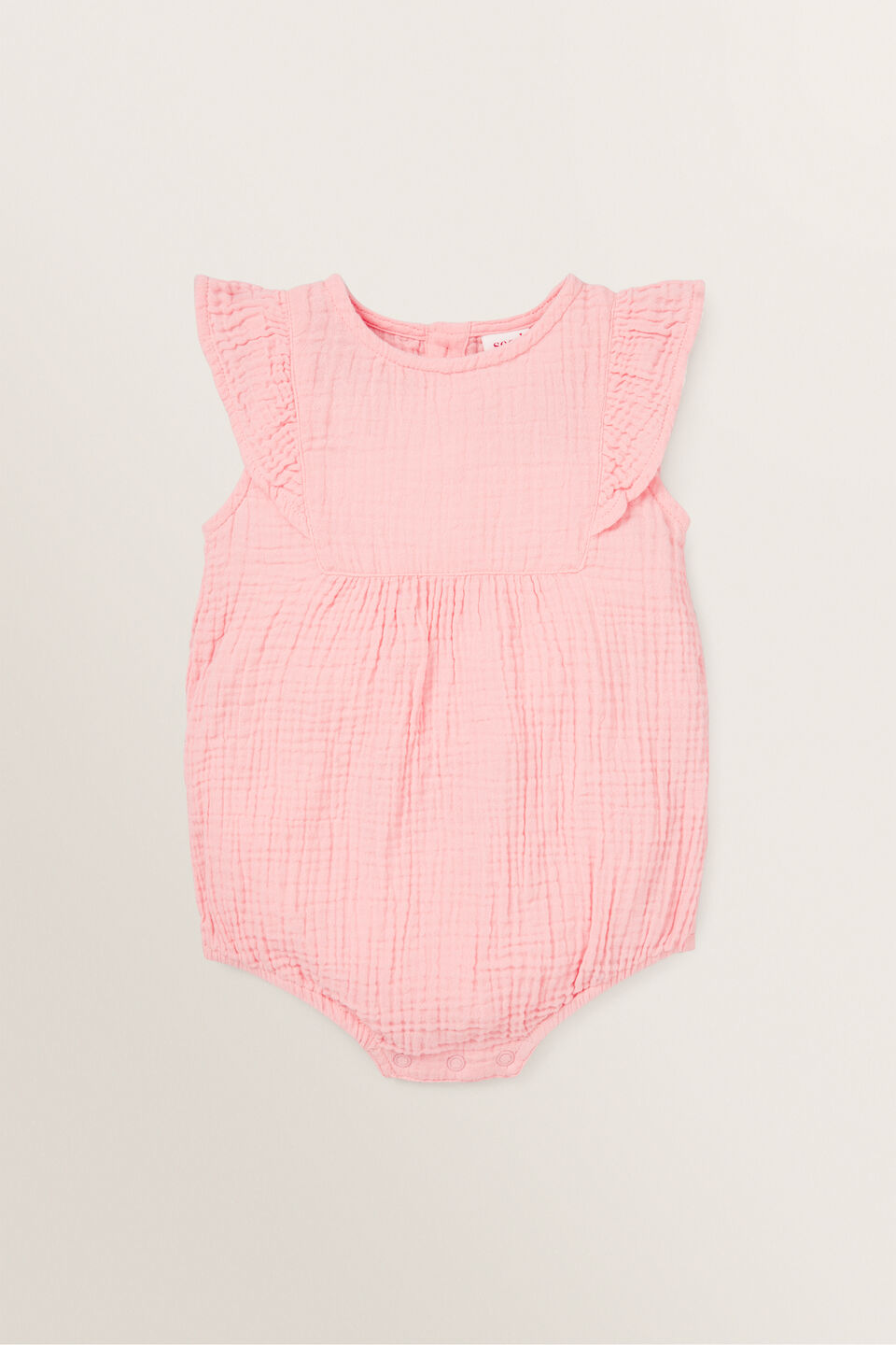 Cheesecloth Frill Onesie  