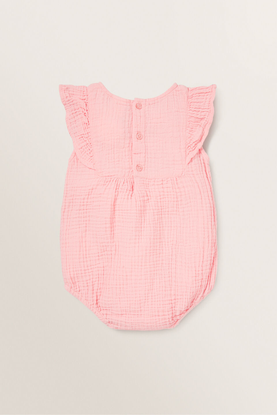 Cheesecloth Frill Onesie  