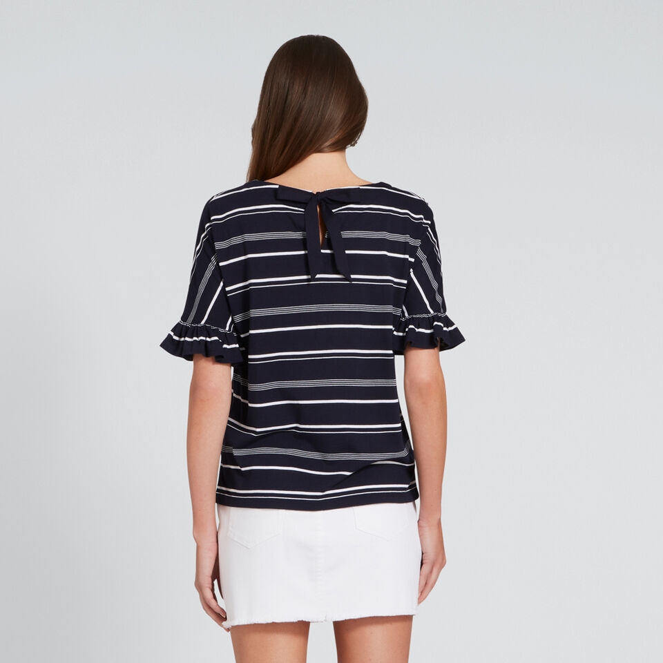 Variegated Stripe Top  