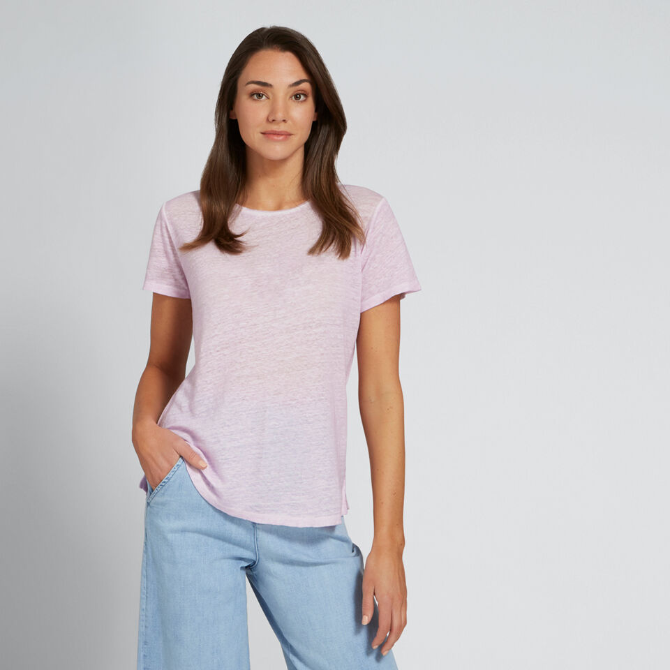 Curve Hem Tee  