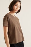 Boxy Split Hem Tee    hi-res