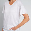 Pleat Sleeve Tee    hi-res