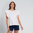 Ladder Trim Sleeve Tee    hi-res