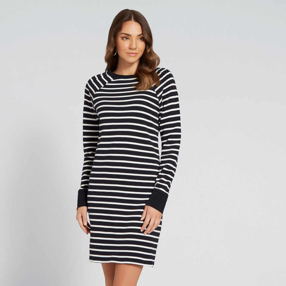 Casual Stripe Dress  