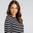 Casual Stripe Dress    hi-res