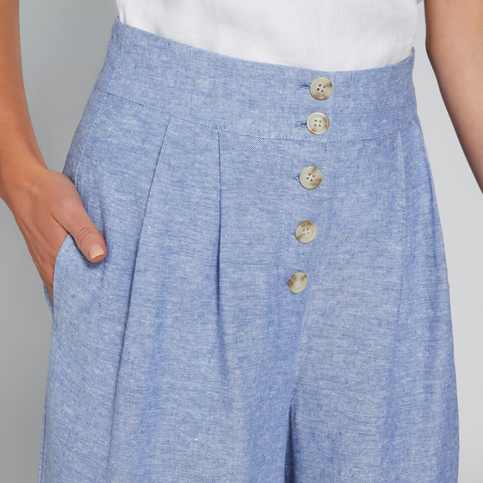 Cross-Dye Culotte  