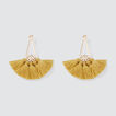 Triangle Tassel Earrings    hi-res