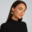 Triangle Tassel Earrings    hi-res
