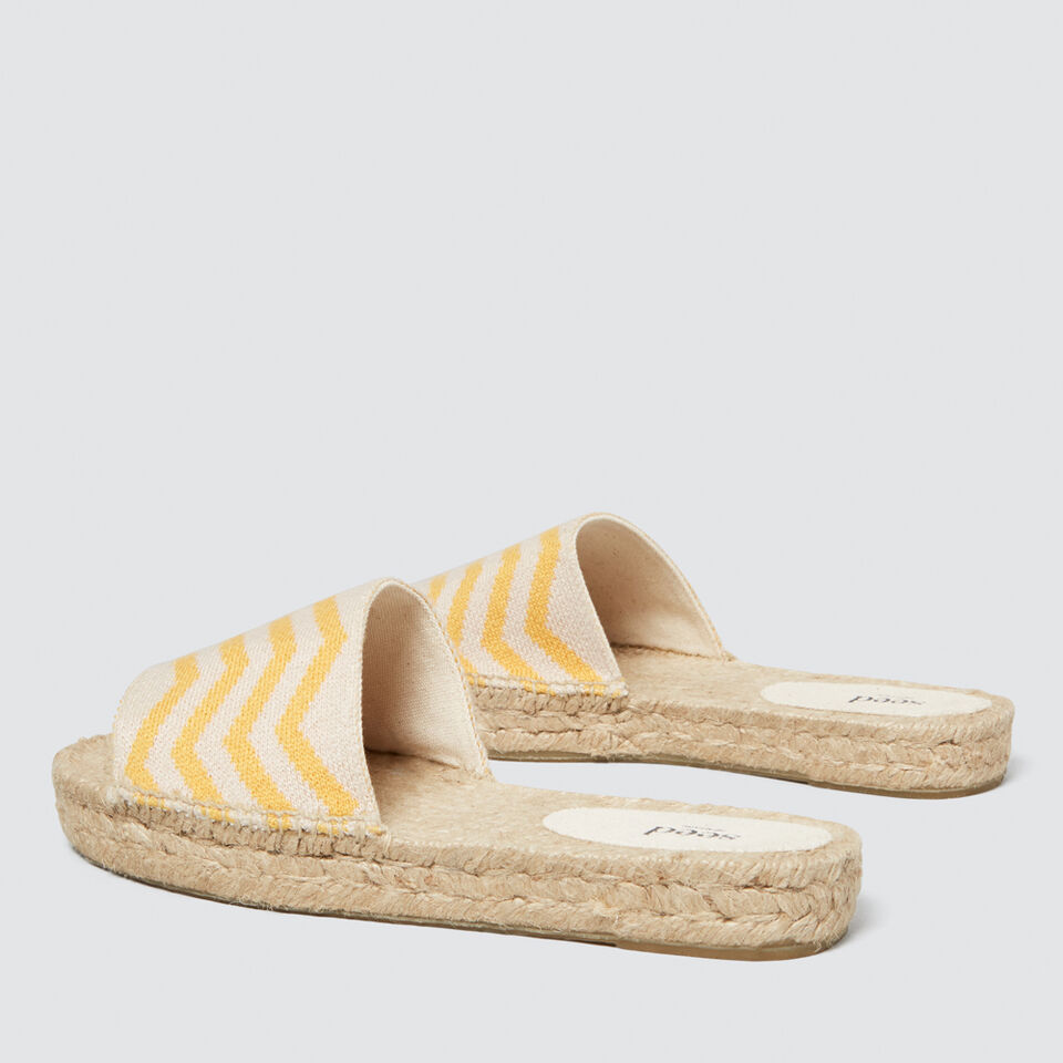 Woven Flatform Slide  