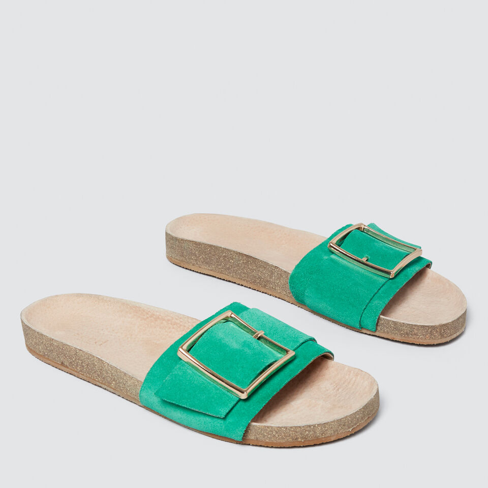 Sienna Buckle Slide  