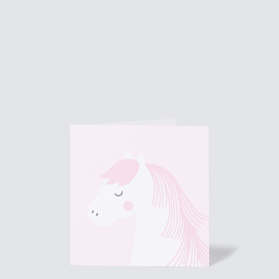 Small Horse Card  