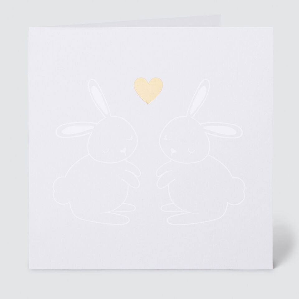 Large Bunny Cards  