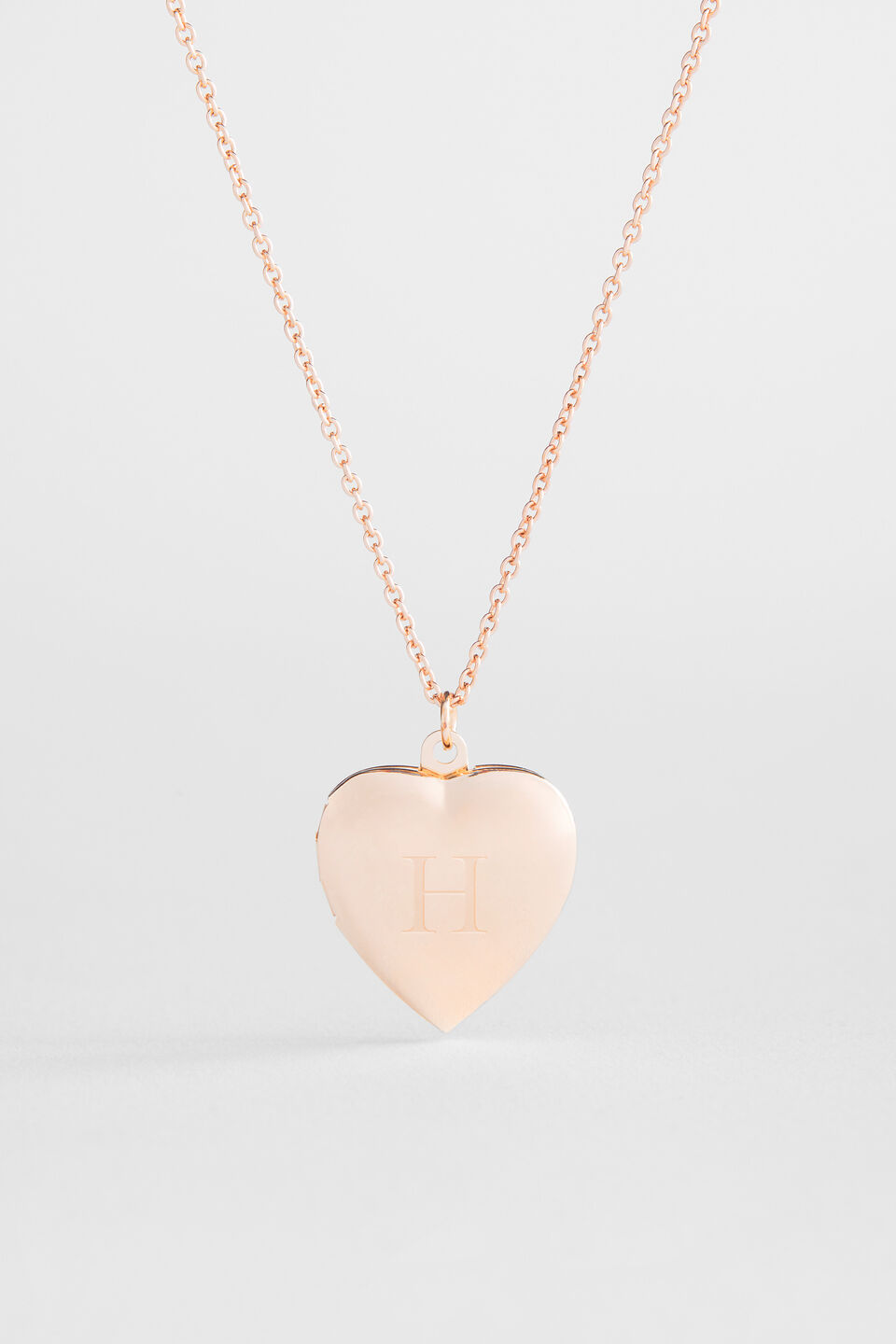 Initial Locket  H