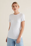 Basic Rib Tee    hi-res