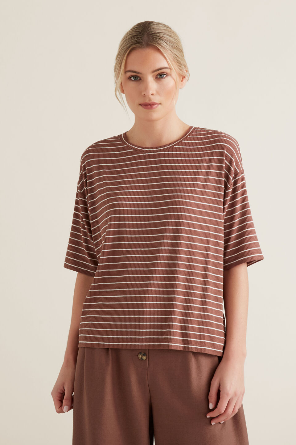 Boxy Drop Shoulder Tee  