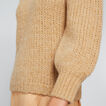 3/4 Gathered Sleeve Sweater    hi-res