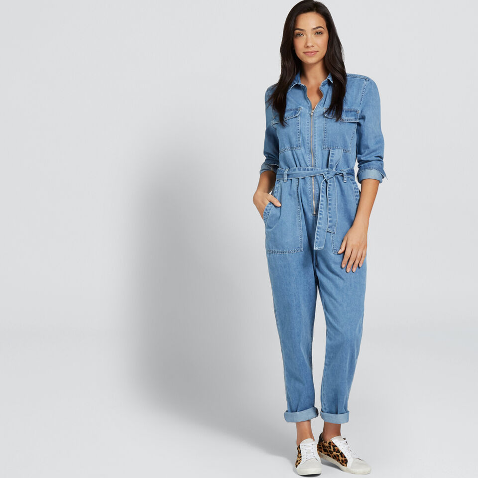 Denim Jumpsuit  