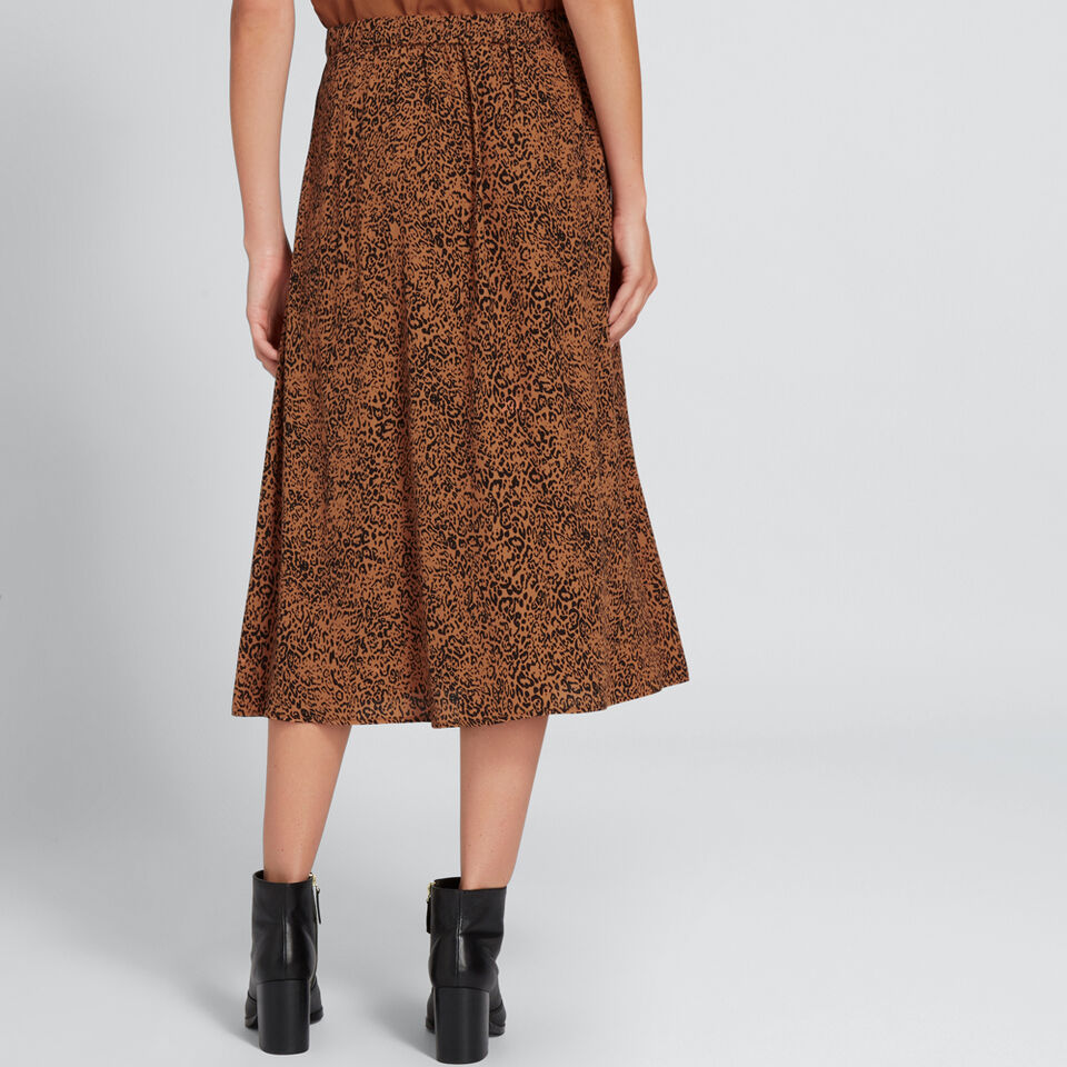 Cross Over Ocelot Skirt  