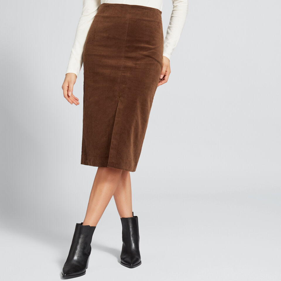 Corduroy Skirt  
