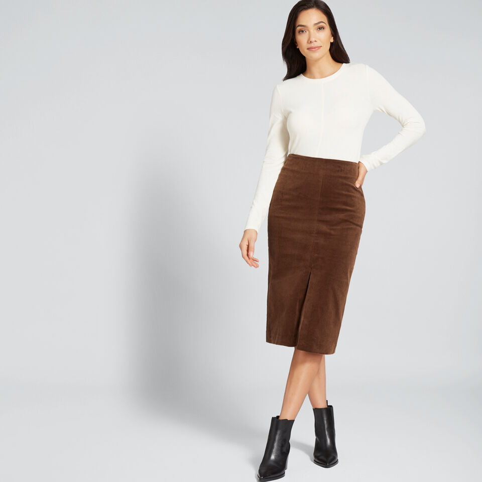 Corduroy Skirt  